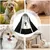PetTribes Habit de Sœur pour Chat - Costume Amusant PetTribes Habit de Sœur pour Chat - Costume Amusant