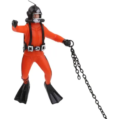 PetTribes Plongeur Chasseur de Trésor pour Aquarium