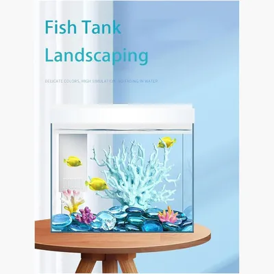 PetTribes Décor Résine pour Aquarium - Corail Ornemental