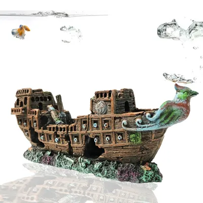 PetTribes Décor Aquarium Résine