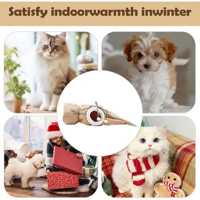 PetTribes Tunnel de jeu pliable pour chats, chiens et lapins