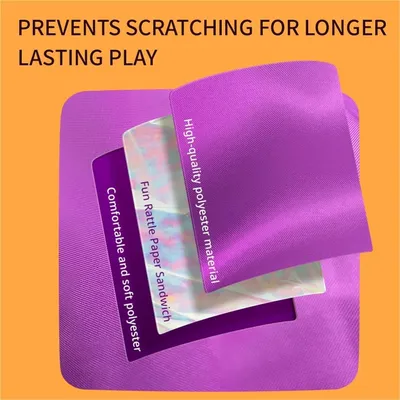 PetTribes Tunnel de jeu pour chat - 6 entrées - Pliable et grand format