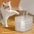 PetTribes 1,5 l ultra silencieuse pour chat, avec filtres
