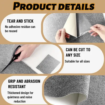 PetTribes Protégez vos murs - Tapis griffoir autocollant PetTribes Protégez vos murs - Tapis griffoir autocollant