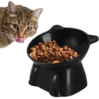 PetTribes Bol incliné pour chat et petit chien.