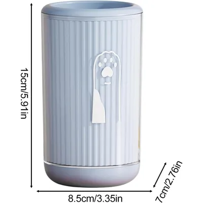 PetTribes Brosse Douce et Séchage Rapide : Gobelet pour Pattes Propres PetTribes Brosse Douce et Séchage Rapide : Gobelet pour Pattes Propres