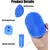 PetTribes Brosse de bain en silicone pour chien et chat