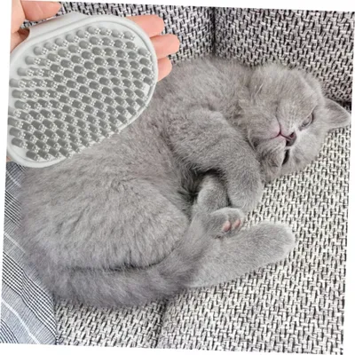 PetTribes Brosse de Toilettage Ergonomique pour Chien et Chat PetTribes Brosse de Toilettage Ergonomique pour Chien et Chat