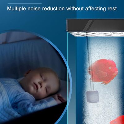 PetTribes Mini Pompe à Air Réglable & Silencieuse pour Aquarium