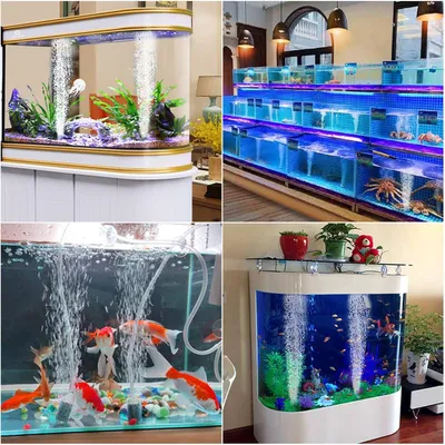 PetTribes Mini Pompe à Air Réglable & Silencieuse pour Aquarium