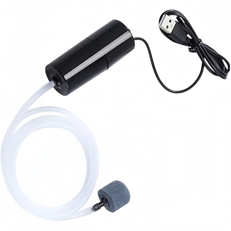PetTribes Mini Pompe à Oxygène USB pour Aquarium