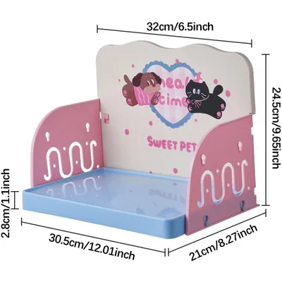 PetTribes Support de gamelle surélevé et antidérapant pour chien