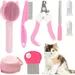 PetTribes Kit Toilettage Chat Pro - Peigne et Tondeuse Antichute