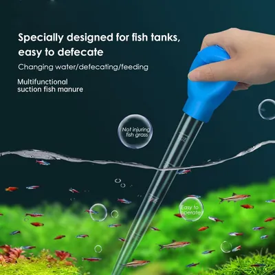 PetTribes Aspirateur à Détritus pour Aquarium - 28.5cm