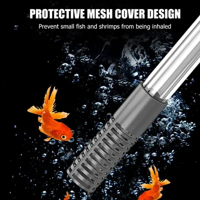 PetTribes Aspirateur à Gravier pour Aquarium - Kit de Nettoyage