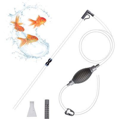 PetTribes Aspirateur à Gravier pour Aquarium - Kit de Nettoyage