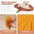 PetTribes Matelas Lavable Double Face Forme Feuille