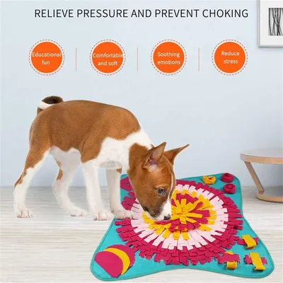 PetTribes Tapis de Chien Snuffle Mat, Tapis éducateurs pour Chiens Dog