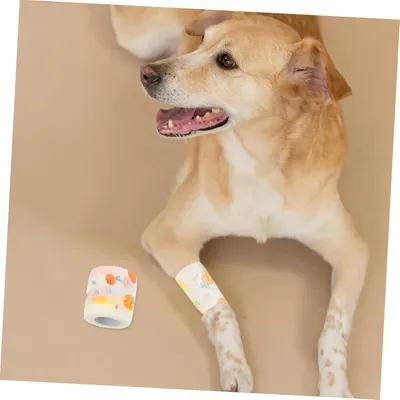 PetTribes Bandage Auto-Adhésif pour Chats et Chiens - Confort Optimal 4pcs PetTribes Bandage Auto-Adhésif pour Chats et Chiens - Confort Optimal 4pcs
