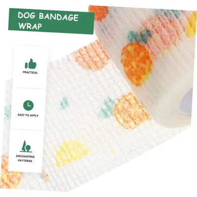 PetTribes Bandage Auto-Adhésif pour Chats et Chiens - Confort Optimal 4pcs PetTribes Bandage Auto-Adhésif pour Chats et Chiens - Confort Optimal 4pcs