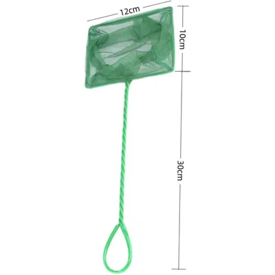 PetTribes Épuisette Aquarium à Long Manche Maille Fine