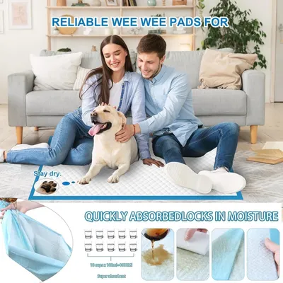 PetTribes Alèses absorbants anti-fuites 60x90 - 20 pcs PetTribes Alèses absorbants anti-fuites 60x90 - 20 pcs