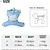 PetTribes Laisse réglable pour chat - 1.2m, bleu PetTribes Laisse réglable pour chat - 1.2m, bleu