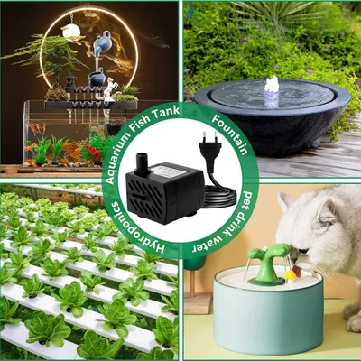 PetTribes Pompe Fontaine Mini 180L/H - Silencieuse