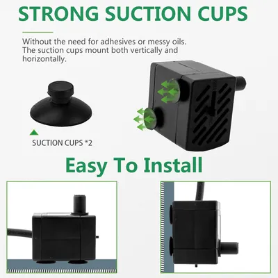 PetTribes Pompe Fontaine Mini 180L/H - Silencieuse