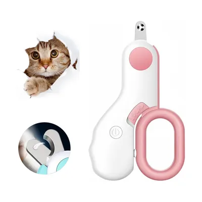PetTribes Coupe-Ongles avec Lampe LED Détection Ligne de Sang