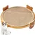 PetTribes Tapis griffoir rond en sisal pour chat PetTribes Tapis griffoir rond en sisal pour chat
