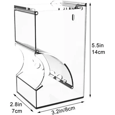 PetTribes Distributeur Nourriture Automatique - Petits Animaux