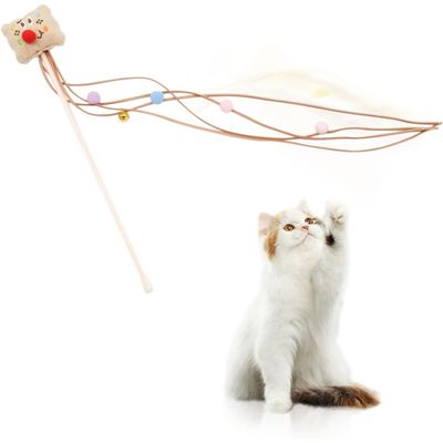 PetTribes Canne à Chat Interactive - Jeu Stimulant