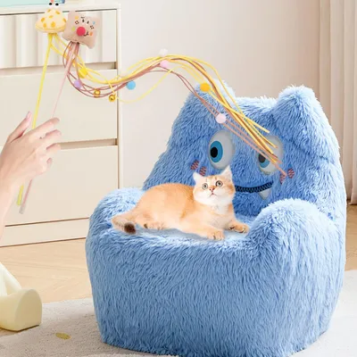 PetTribes Canne à Chat Interactive - Jeu Stimulant