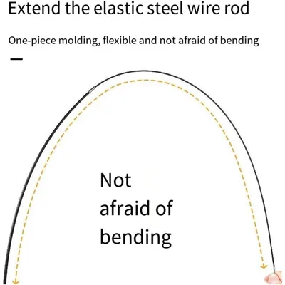 PetTribes Baguette à plumes pour chat - 1,8 m