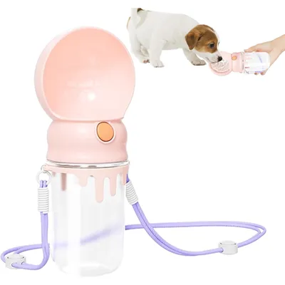 PetTribes Dispensador de agua para perros - Antifugas, 320 ml