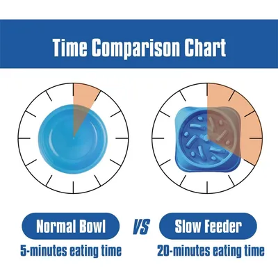 PetTribes Gamelle anti-glouton pour chien