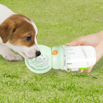 PetTribes Distributeur d'Eau pour Chien - Sans Fuite, 320ml