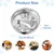 PetTribes Gamelle Anti-Glouton pour Chien - INOX Antidérapant