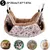 PetTribes Hamac 2 Étages pour Petit Animal - Jeu & Détente PetTribes Hamac 2 Étages pour Petit Animal - Jeu & Détente