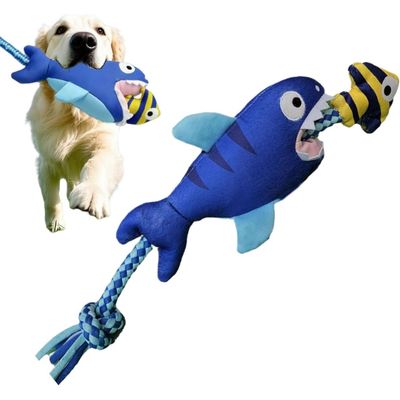 PetTribes Jouets en peluche de tir à la corde pour chiens