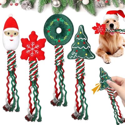 PetTribes Cadeau de Noël : 4 jouets pour chien