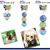 PetTribes Jouet pour Chien - 3 Balles de Tennis Taille M