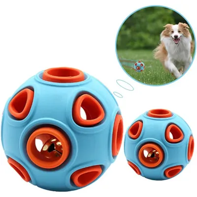 PetTribes Balle Interactive avec Clochette - Jouet Éducatif pour Chien