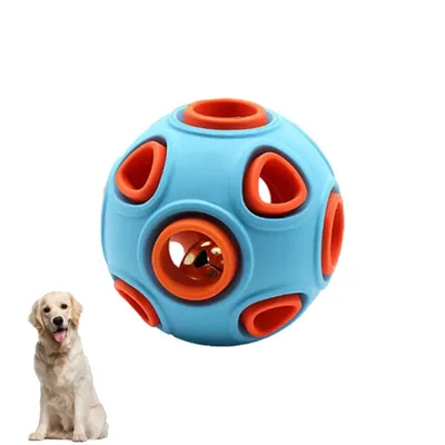 PetTribes Balle Interactive avec Clochette - Jouet Éducatif pour Chien