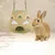 PetTribes Mangeoire suspendue pour lapin et petit animal - Pratique