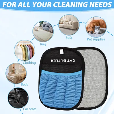 PetTribes Gant 2 Faces : Efficace et Universel contre les Poils d'Animaux