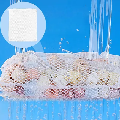 PetTribes Sacs filtrants réutilisables pour aquarium - 5x mailles fines