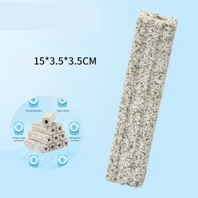 PetTribes Média Bio Céramique 15cm - Pour Filtration Efficace