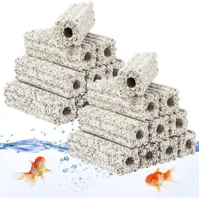 PetTribes Média Bio Céramique 15cm - Pour Filtration Efficace
